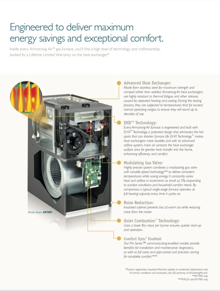 spec sheet for heat exchanger unit